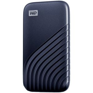 WD 1TB My Passport SSD - SSD portabil, viteze de citire de până la 1050 MB/s și scriere de 1000 MB/s, USB 3.2 Gen 2 - albastru miez de noapte, EAN: 619659183967