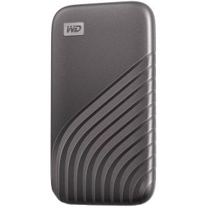 WD 2TB My Passport SSD - SSD portabil, viteze de citire de până la 1050 MB/s și scriere de 1000 MB/s, USB 3.2 Gen 2 - gri spațial, EAN: 619659184049