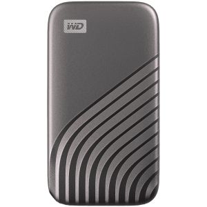 WD 2TB My Passport SSD - SSD portabil, viteze de citire de până la 1050 MB/s și scriere de 1000 MB/s, USB 3.2 Gen 2 - gri spațial, EAN: 619659184049