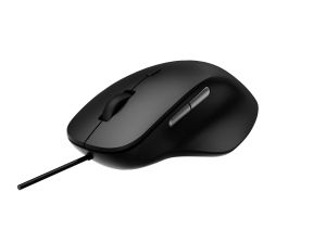 Mouse optic cu fir RAPOO N500 Silențios, Silențios, Negru