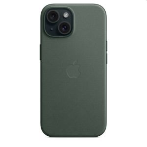 Husă Husă Apple iPhone 15 FineWoven cu MagSafe - Evergreen
