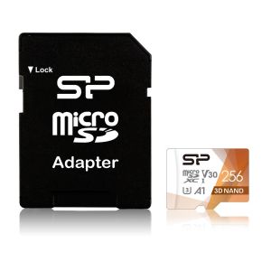 Card de memorie Silicon Power Superior Pro, 256 GB, microSDXC, clasa 10, Adaptor SD