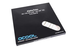 Tub Alphacool AlphaTube HF, 16/10 (3/8"ID), UV, 3m, alb, cutie de vânzare cu amănuntul