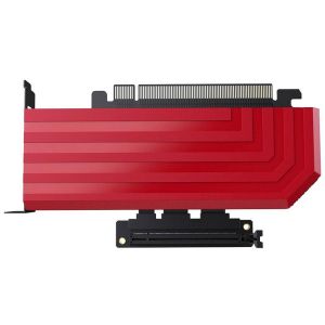 Cablu pentru montare verticală HYTE PCI-E 4.0 x16 200mm, Roșu