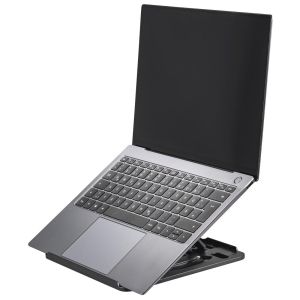 Hama Rotație 360° Înclinare până la 39 cm (15,4") Suport negru pentru laptop