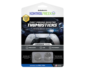 KontrolFreek FPS Thumbsticks Accesoriu Crystal Galaxy Edition pentru PS5 DualSense