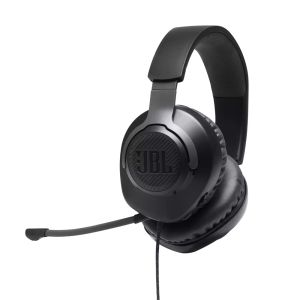 Headphones JBL QUANTUM 100 BLK Wired over-ear gaming headset with a detachable mic