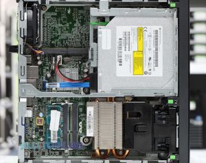 HP EliteDesk 800 G1 USDT, Intel Core i5, 4096MB So-Dimm DDR3, 500GB SATA 2.5", desktop ultra subțire, grad A