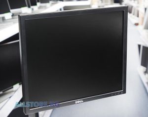 Dell E190S, 19" 1280x1024 SXGA 5:4, negru, grad B incomplet