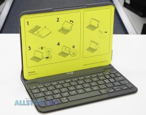 Husă Logitech FOCUS cu tastatură Bluetooth integrată pentru iPad Mini 4, nou-nouță