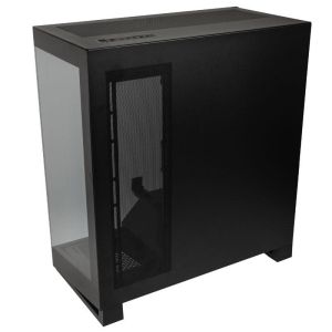 Cutie turn complet D-ARGB Phanteks NV5 din sticlă temperată, negru satinat