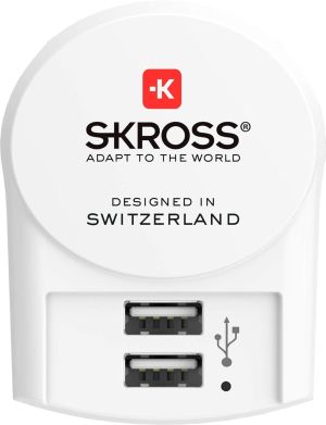 Adaptor-încărcător SKROSS Euro încărcător USB 1.302421, 2 x USB-A, 2,4A