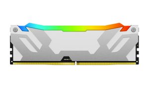Memorie Kingston Fury Renegade White RGB 32GB(2x16GB) DDR5 8000MHz CL38 KF580C38RWAK2-32