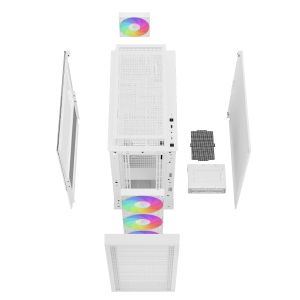 DeepCool Case EATX - CH560 A-RGB White