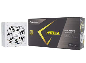 Unitate de alimentare SEASONIC VERTEX GX-1200 1200W alb, 80+ Gold PCIe 5.0, complet modular