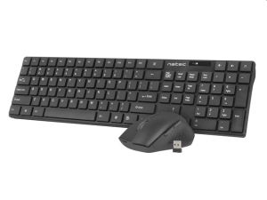 Natec Set 2 in 1 Keyboard + Mouse Wireless US Layout