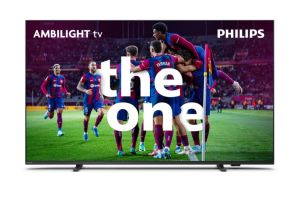 Television Philips 65PUS8518/12, 65" THE ONE, UHD 4K LED, 120Hz, 3840x2160, DVB-T/T2/T2-HD/C/S/S2, Ambilight 3, HDR10+, HLG, Google TV, Dolby Vision, Atmos, Quad Core P5 Perfec with Al, 16GB, VRR, HDMI, 2xUSB, Cl+, WCG 90% DCI/P3, 802.11ac, Lan, 20W RMS, 