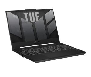 Laptop Asus TUF A15 FA507NU-LP116, AMD Ryzen5 7535HS/H, 15.6" FHD (1920x1080) 144 Hz, 16GB DDR5 4800(2*8), 1TB M.2 SSD, RTX 4050, Wi-Fi GDDR618x2. ), Tastatură Chiclet cu 1 zonă RGB, fără sistem de operare, negru grafit