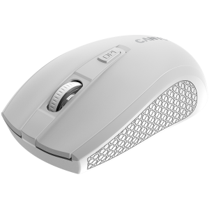 CANYON MW-7, 2.4Ghz wireless mouse, 6 buttons, DPI 800/1200/1600, with 1 AA battery, size 110*60*37mm, 58g, white