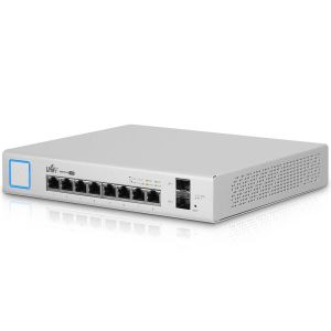 Switch Gigabit complet gestionat cu 8 porturi cu 4 IEEE 802.3af Include sursă de alimentare de 60 W Pachetul de 5, UE