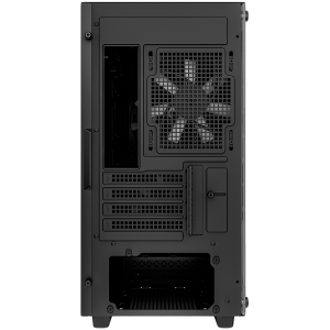 DeepCool CC360 ARGB, Mid Tower, Mini-ITX/Micro-ATX, 1xUSB3.0, 1xUSB2.0, 1xAudio, 3x120mm Pre-Installed ARGB Fans, Tempered Glass, Mesh Panel, Black