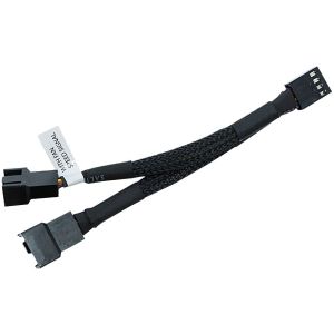 EK-Cable Y-Splitter 2-Fan PWM (10cm), splitter ventilator
