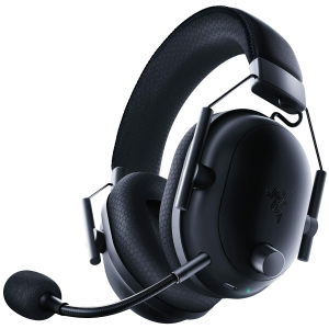 BlackShark V2 Pro (2023) - Negru, căști de gaming fără fir, driver Razer TriForce Titanium 50 mm, perne ovale pentru urechi, microfon detașabil în bandă super largă, THX Spatial Audio, tip A wireless (2,4 GHz), Bluetooth 5.2