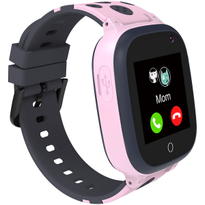 CANYON Sandy KW-34, Ceas inteligent pentru copii, ecran colorat de 1,44 inch, funcție GPS, card Nano SIM, 32+32MB, GSM(850/900/1800/1900MHz), baterie 400mAh, compatibilitate cu iOS și Android, roz, gazdă: 52,9 *40,3*14,8mm, curea: 230*20mm, 42g