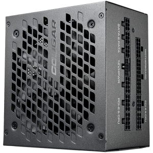 COUGAR GEX X2 1000, 1000W, 80 Plus GOLD, PCIE 5.0, ATX 3.0, Fully Modular Power Supply Unit, Strong Safeguards: OCP, OPP, OVP, UVP, SCP & OTP, 120mm HDB Fan, 100% Japanese Capacitors, Zero Noise Mode , Dimensions: 140x150x86(mm), 10Y Warranty