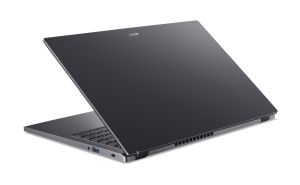 Laptop Acer Aspire 5, A515-58P-36JU, Intel Core i3-1315U (3,3 GHz până la 4,50 GHz, 10 MB), 15,6" FHD (1920 x 1080) IPS SlimBezel, 16 GB LPDDR5, 512 GB PCIe, Intel NVMe, SSD Wifi 802.11AX, BT, Cameră HD+microfon, Iluminare de fundal KB, Fără OS, Gri