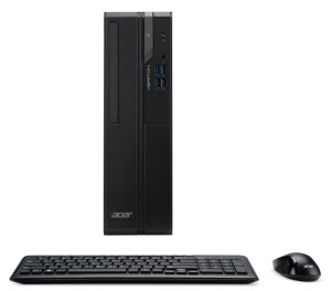 Computer desktop Acer Veriton X2710G, Intel Core i3-13100 (până la 4,5GHz, 12MB), 1*16GB DDR4 3200MHz, 512GB SSD M.2, DVD+RW, Intel UHD Graphics, modul TPM, 180W 80PLUS Bronze, KBD& Mouse , Fără OS, 3 ani garanție