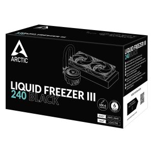 Liquid Freezer III 240 Negru cu răcire cu apă Arctic