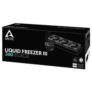 Liquid Freezer III 360 Negru cu răcire cu apă Arctic
