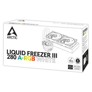 Liquid Freezer III 280 A-RGB alb de răcire cu apă Arctic