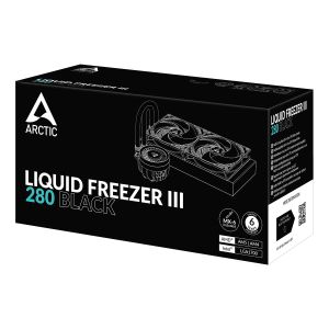 Liquid Freezer III 280 Negru cu răcire cu apă Arctic