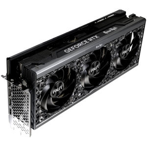 PALIT GeForce RTX 4090 GameRock OC 24GB GDDR6X 384bit, 1x HDMI 2.1a, 3x DP 1.4a, 3 ventilatoare, 3x conector de alimentare cu 8 pini, 1000 W,NED4090S19SB-1020G