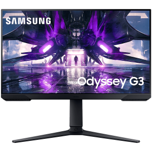 Monitor LED Samsung LS24AG300NRXEN Odyssey G30A, 24" FHD FLAT 16:9 (1920x1080) VA 144Hz, 250 cd/㎡, 1000:1, 1ms (MPRT), 178/178, FS Premium, VHDMIx10, FS 1x10, FS1x102Y