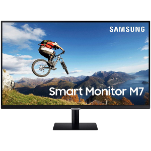 Monitor LED Samsung LS43BM700UPXEN Smart M70B, 43" UHD FLAT 16:9 (3840x2160) VA 60Hz, 300 cd/㎡, 5000:1, HDR10, 4ms(GTG), 178/178, 2xUSBMI2, 2xUSBMI20 1xUSB-C, 2x10W difuzoare, înclinare, telecomandă, VESA 200x200,2Y