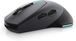 Mouse pentru jocuri cu fir/ fără fir Dell Alienware 610M,Negru
