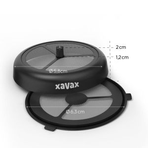 Filtru/tampoane reutilizabile Xavax, set de 2 pentru Senseo și altele asemeneamodele