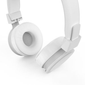 Căști HAMA cu microfon „Freedom Lit II” Bluetooth, on-ear,alb