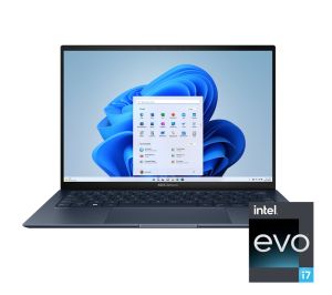 Laptop Asus S Zenbook UX5304MA-NQ039W Intel Ultra 7 155U 1,7 GHz (cache de 12 MB, până la 4,8 GHz, 12 nuclee, 14 fire), 13.3", OLED 3k+ (2880X1800) 16:10, 32GB LPDDR5, 1TB SSD, Intel Iris Xe Graphics, Windows 11, BasaltGri
