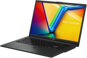Laptop Asus Vivobook Go E1504FA-NJ1016, AMD, Ryzen R3-7320U, 15,6" FHD (1920x1080), 16 GB (pe bd) DDR5, 512 GB SSD, AMD Radeon Graphics, fără sistem de operare, negru
