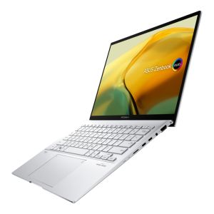 Laptop Asus Zenbook UX3402VA-KM540W, Intel i5-13500H, 14.0", WQXGA+ (2880 x 1800) 16:10 aspect ratio, DDR5 16GB(ON BD.), 512 GB PCIeG4 SSD, Windows 11, Silver