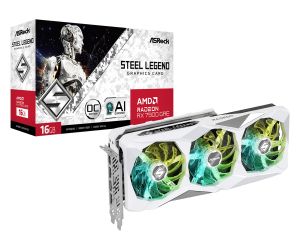 Placă video ASRock AMD RADEON RX 7900 GRE Steel Legend 16GB OC GDDR6