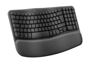 Tastatură Tastatură ergonomică fără fir Logitech Wave Keys - GRAPHITE - US INT`L - 2.4GHZ/BT - N/A - INTNL-973 - UNIVERSAL