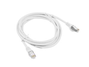 Cablu Lanberg patch cord CAT.6 FTP 3m, alb
