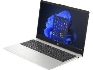 Laptop HP 250 G10 Turbo argintiu, Core i5-1335U(până la 4,6Ghz/12MB/10C), 15,6" FHD AG + WebCam, 8GB 3200Mhz 1DIMM, 512GB PCI SSD, Wi-Fi 6 +BT 5.3, 3C Long Life Dosare gratuită
