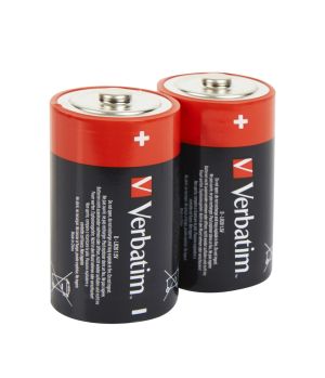 Baterie Verbatim BATERIE ALCALINA D 2 PACHET (HANGCARD)