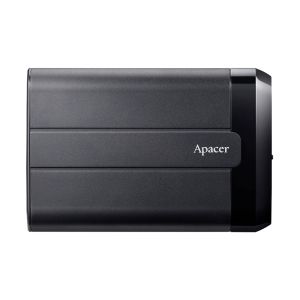Apacer Disc dur extern Disc dur portabil AC732 4TB USB 3.2 Gen 1, calitate militară, rezistentă la șocuri, IP68, negru